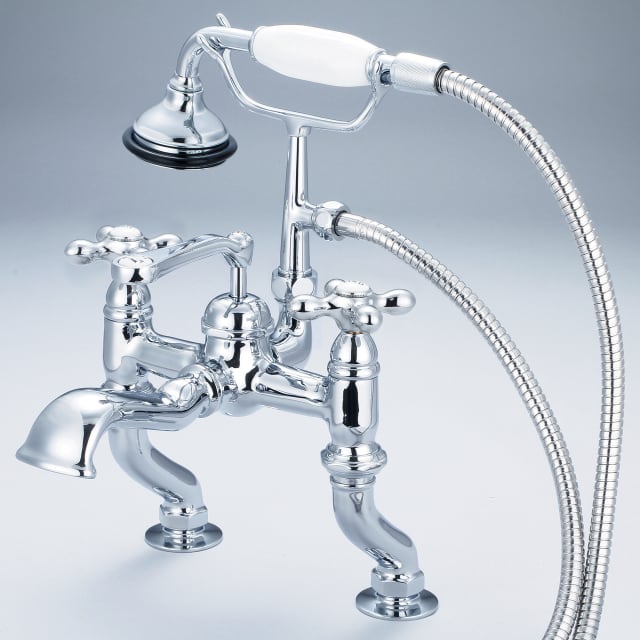 Chrome / Astley Classic Metal Cross Handles
