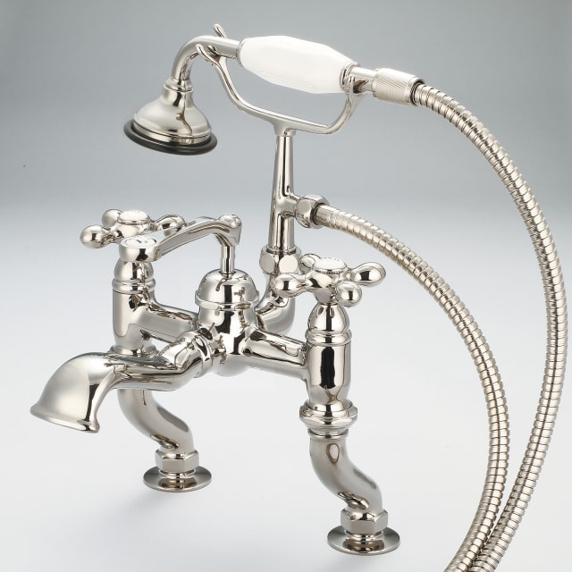 Polished Nickel / Astley Classic Metal Cross Handles