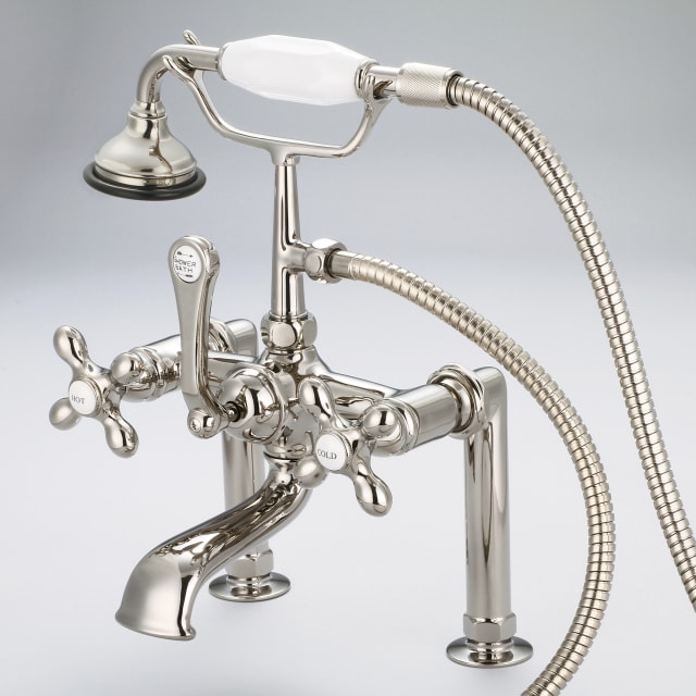 Polished Nickel / Astley Classic Metal Cross Handles