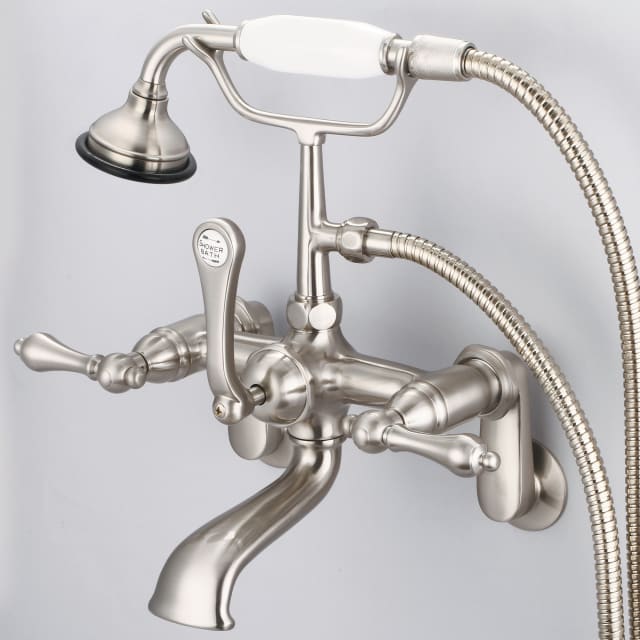 Brushed Nickel / Astley Classic Metal Lever Handles