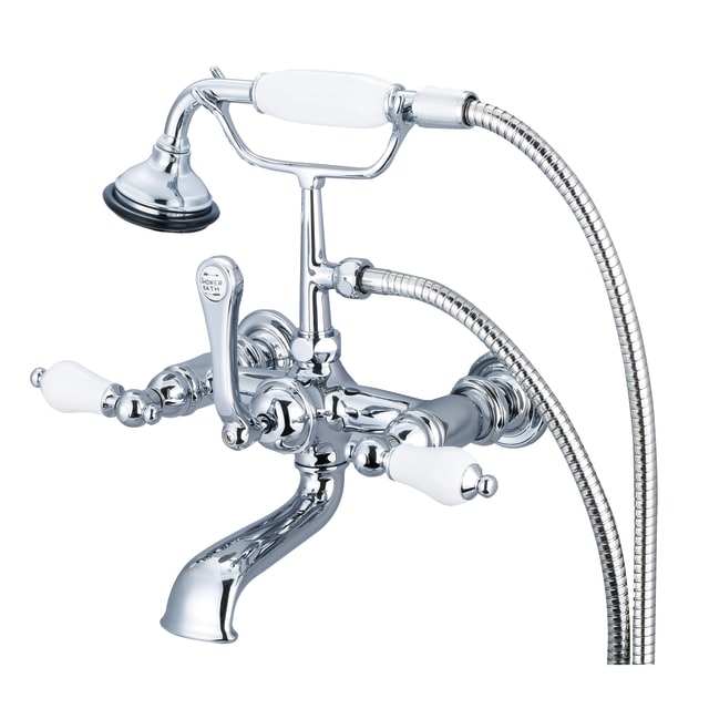 Chrome / Porcelain Lever Handles
