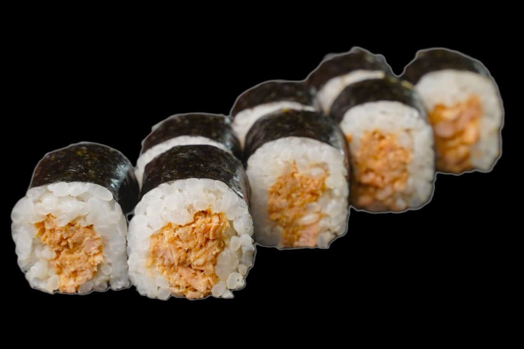 Grilled Sake Maki sushi in saarlouis