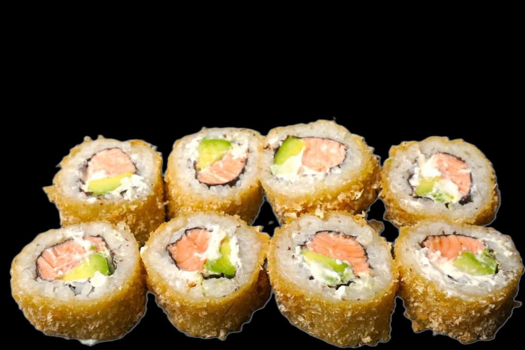 Tempura Sake Roll sushi in saarlouis