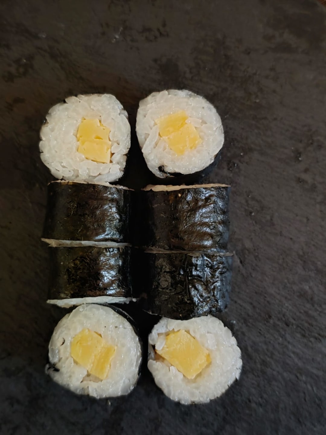 Tamago Maki sushi in saarlouis