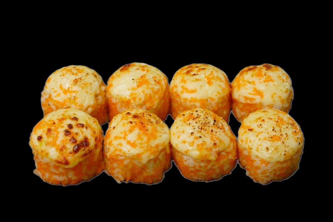 Gebackene Ebi Roll sushi in saarlouis