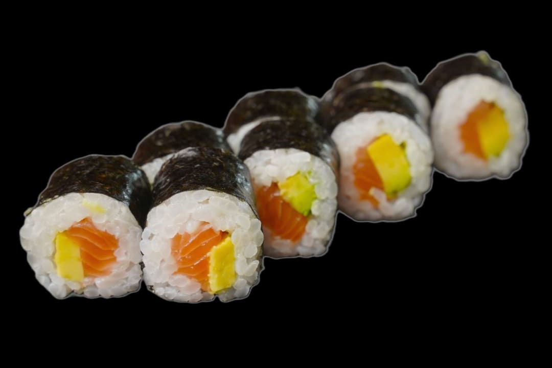 Sake Avocado Maki sushi in saarlouis