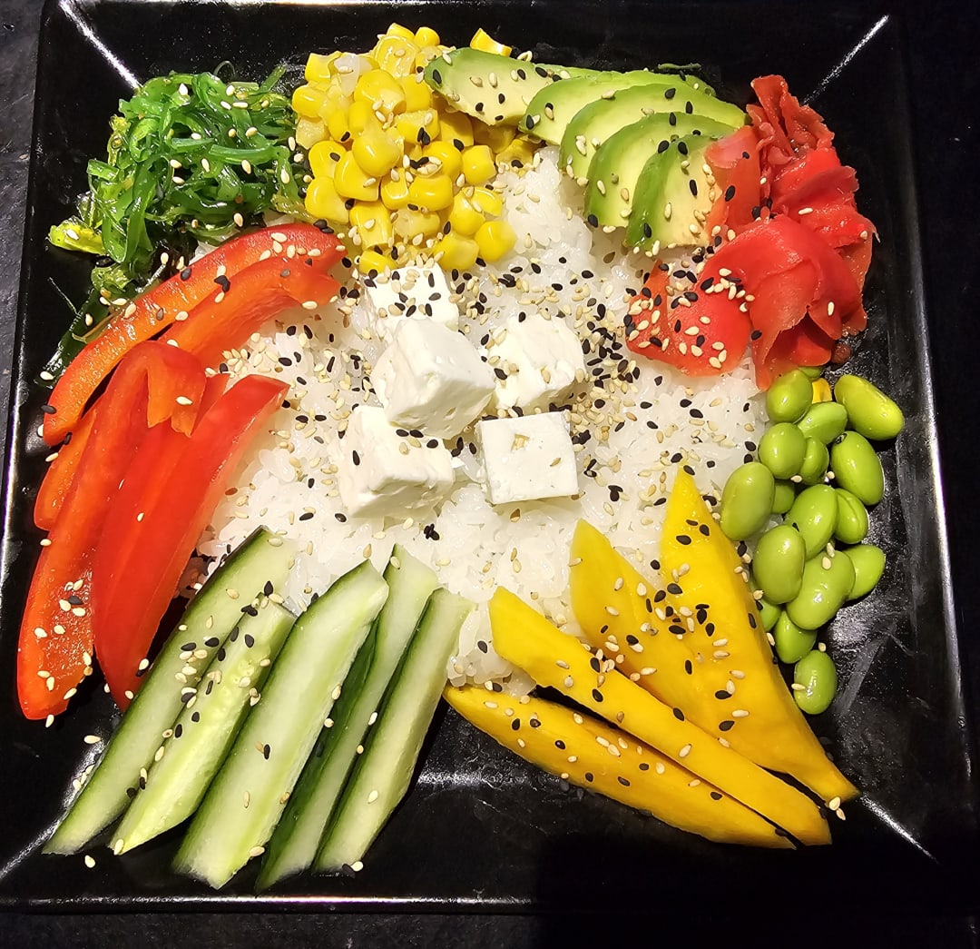 Vegetarische Poke Bowl  sushi in saarlouis