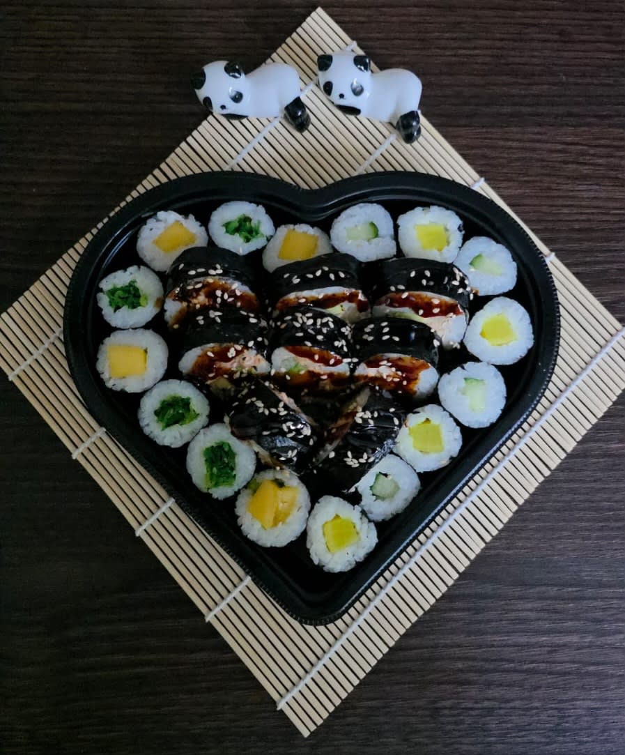 Herz Set Okinawa Mix ( 24 Stück ) sushi in saarlouis