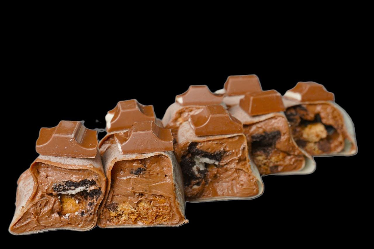 Schoko Roll sushi in saarlouis