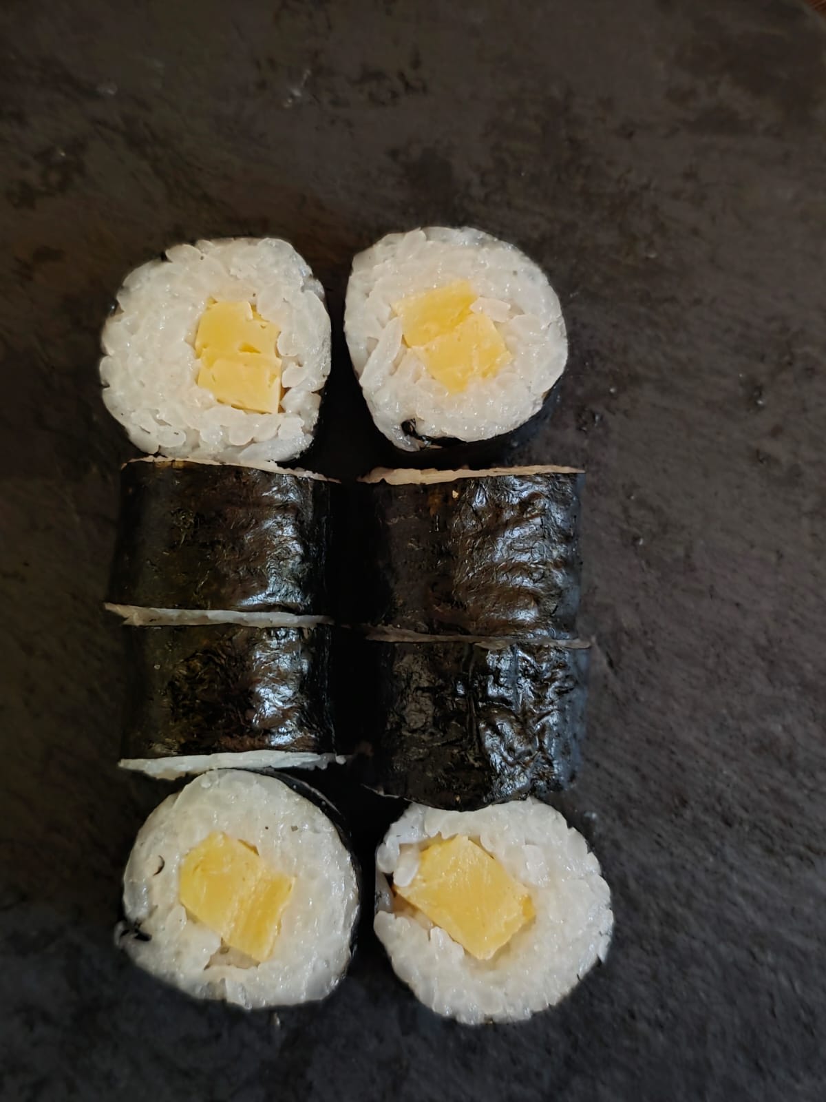 Tamago Maki sushi in saarlouis
