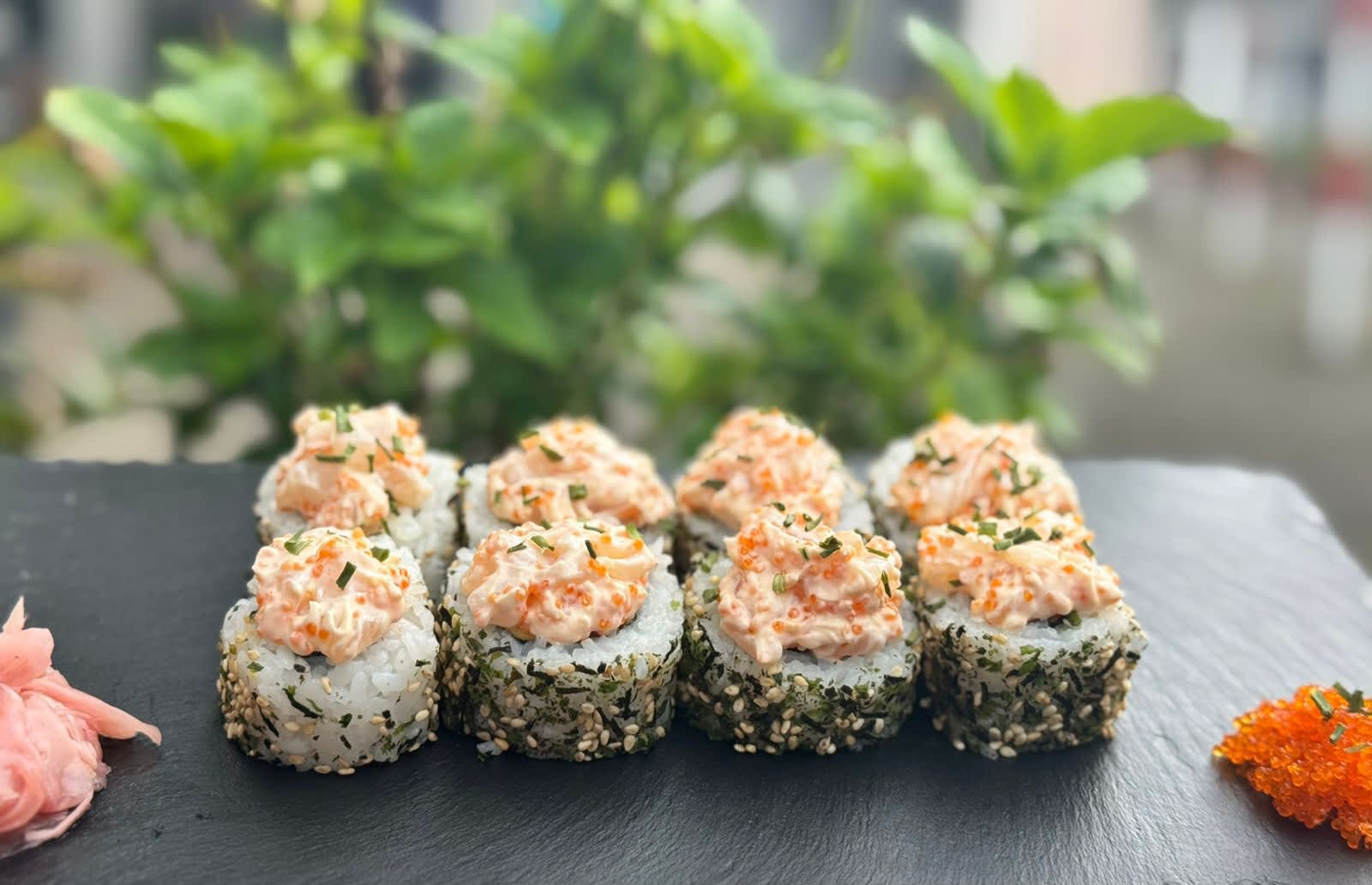 Hokkaido Pearl Scallop  sushi in saarlouis