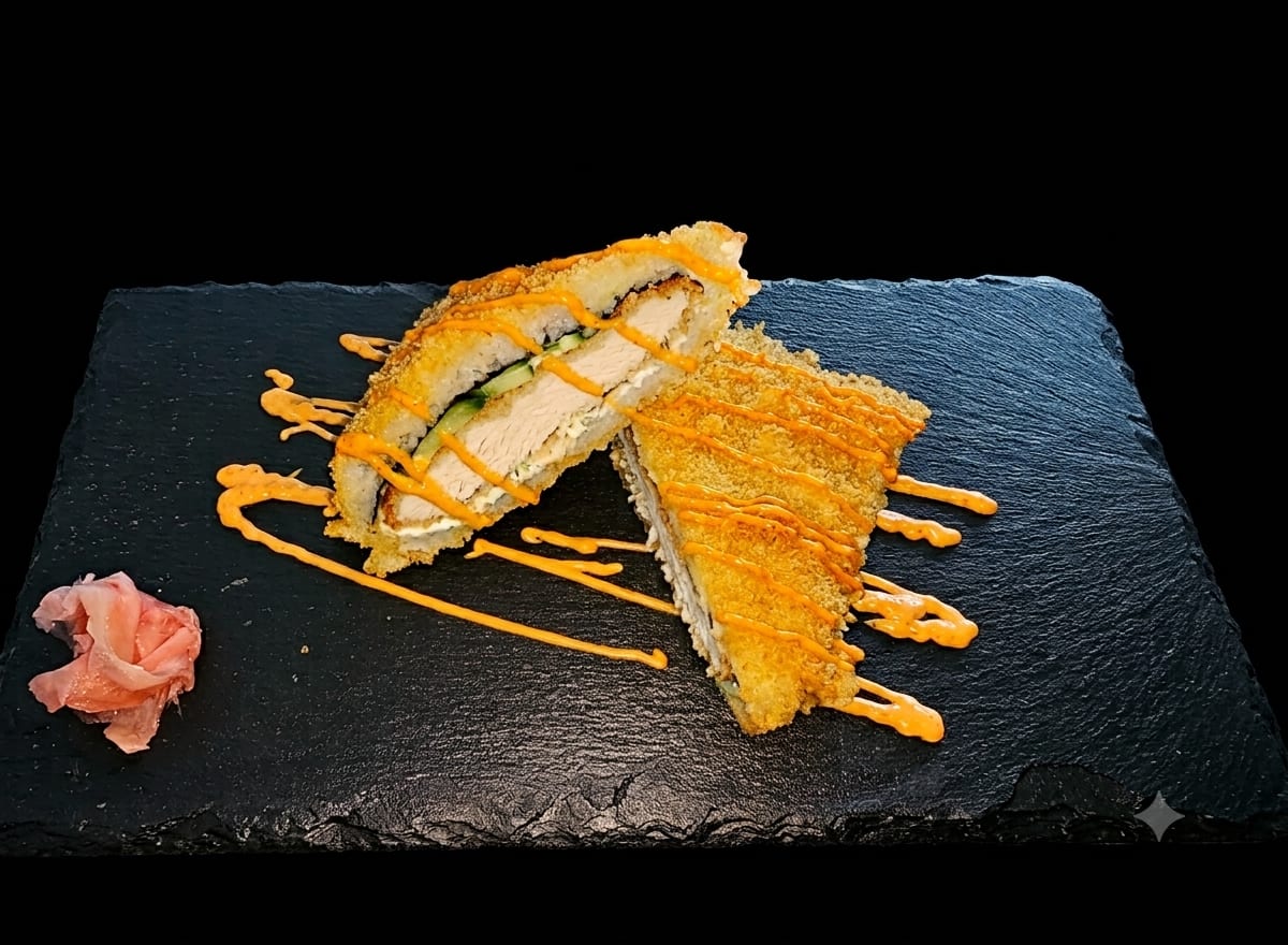 Sandwich mit Hänchen  sushi in saarlouis