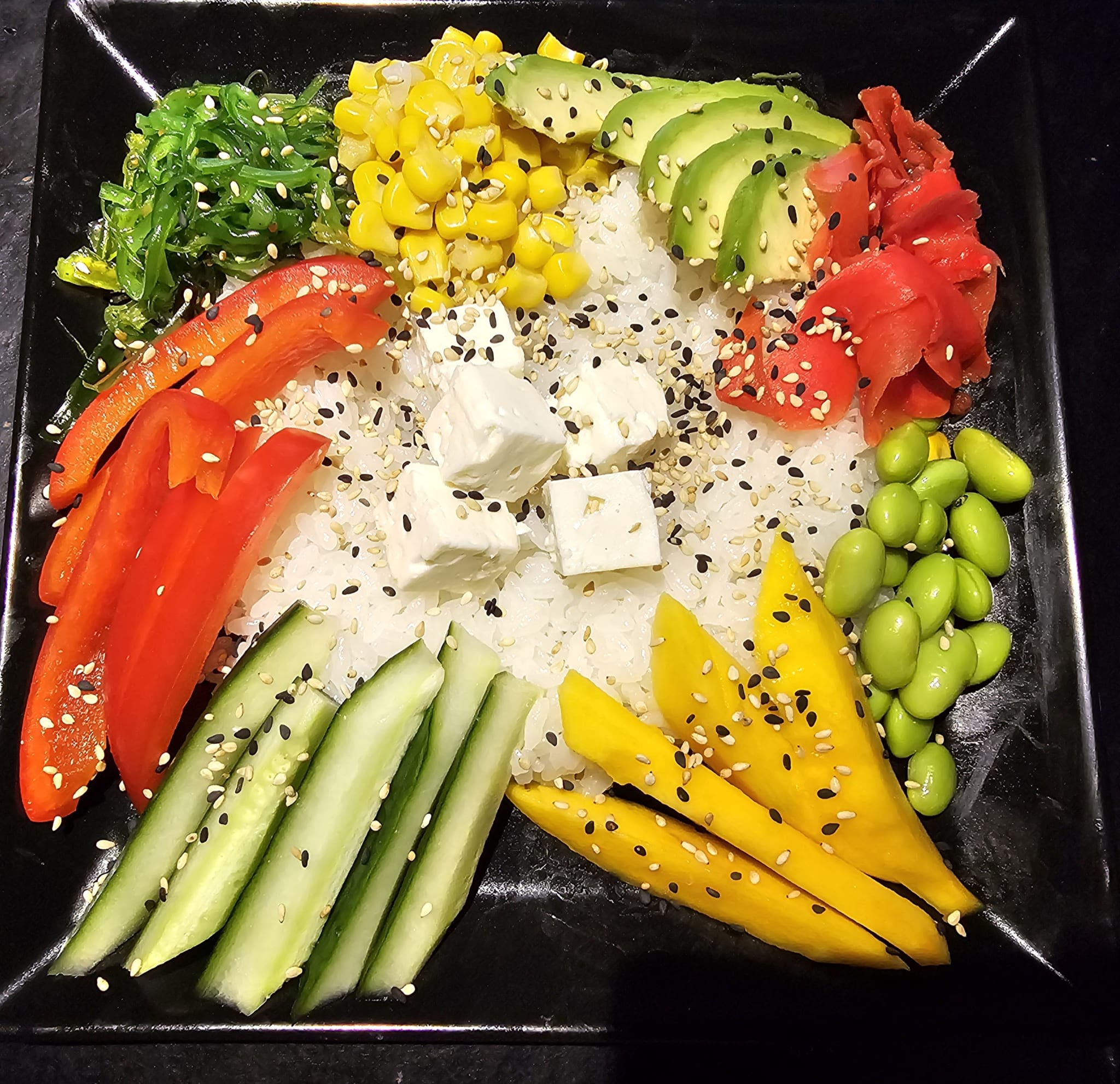 Vegetarische Poke Bowl  sushi in saarlouis