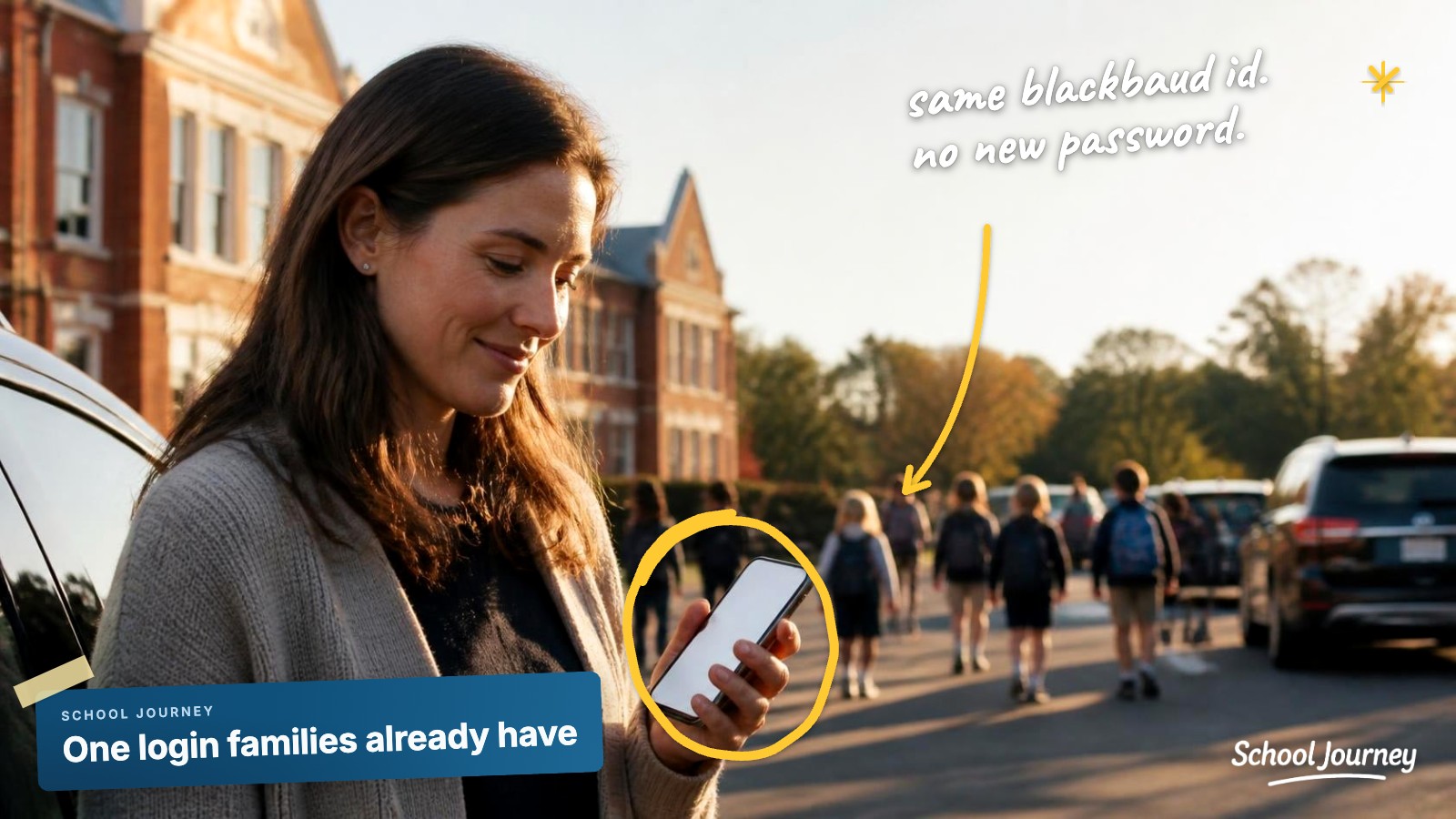 Marketplace security - Image 2 - Parent logging in at pickup.jpg