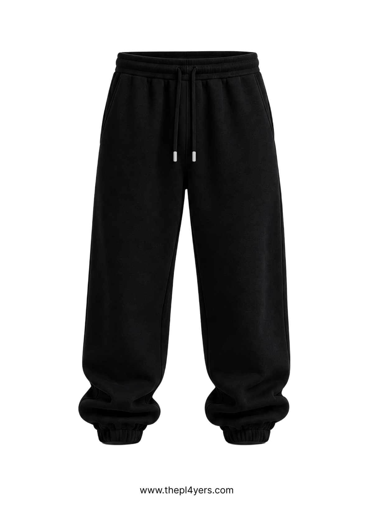Black Joggers - BLACK