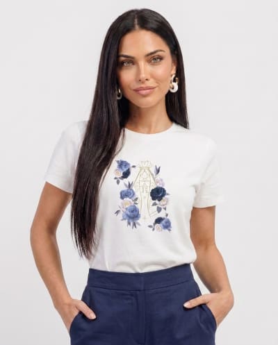 Camiseta Feminina T-Shirt Fortalecida