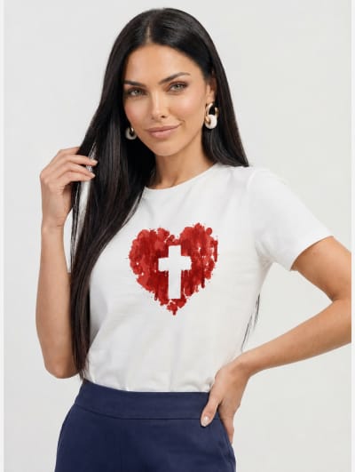 Camiseta Feminina T-Shirt Resgatada