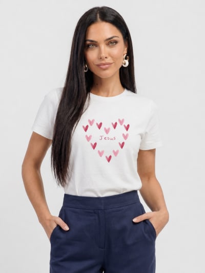 Camiseta Feminina T-Shirt Confiante