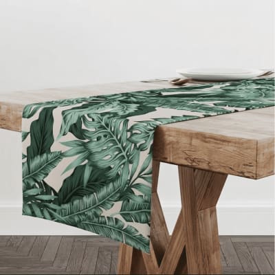 Trilho de Mesa Caminho de Mesa Costela de Adao - 50x140cm -