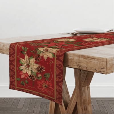 Trilho de Mesa Caminho de Mesa Flor do Natal - 50x140cm