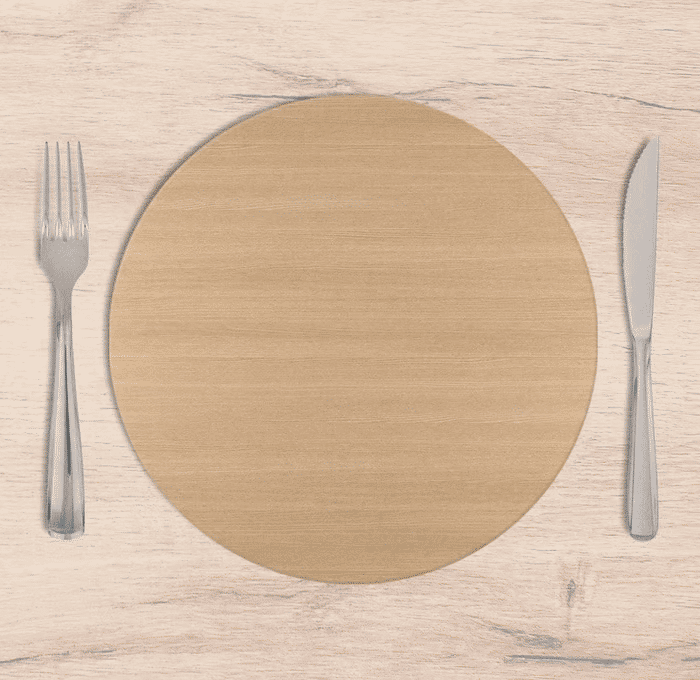 Kit: 2 **DUAS** Bases de MDF para Sousplat - 35x35 -