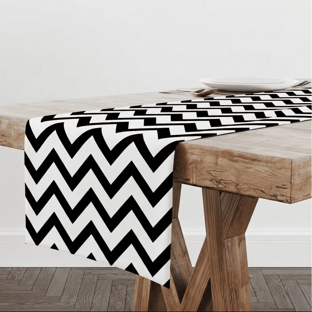 Trilho de Mesa Caminho de Mesa Serit Blue - 50x140cm -