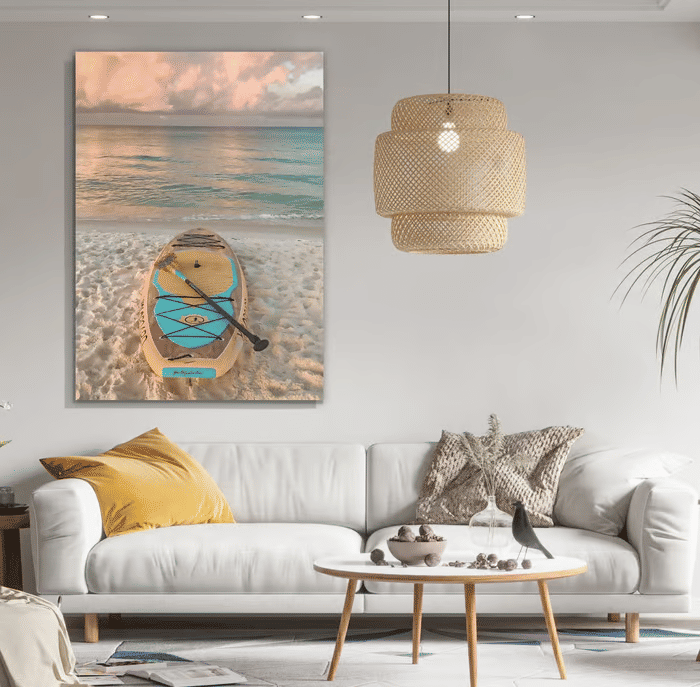 Tela Decorativa Grande Surfing