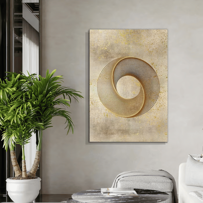 Tela Decorativa Grande Life Circle