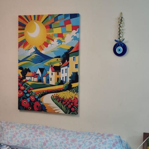 Foto real de cliente com o produto em casa