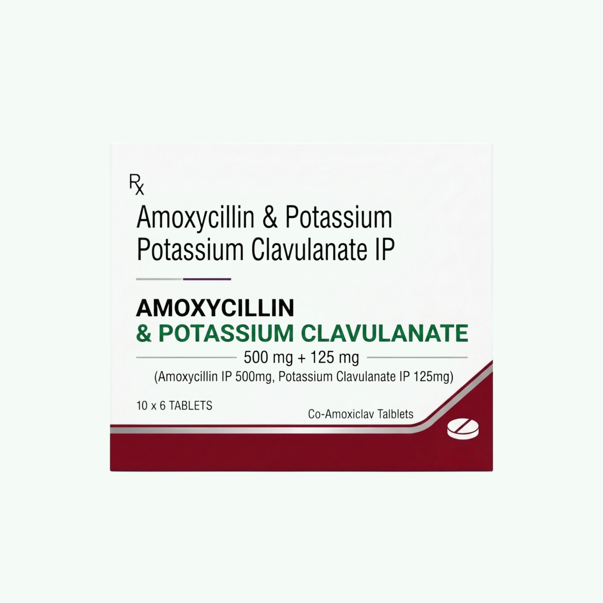 Amoxycillin & Potassium Clavulanate Tablets IP