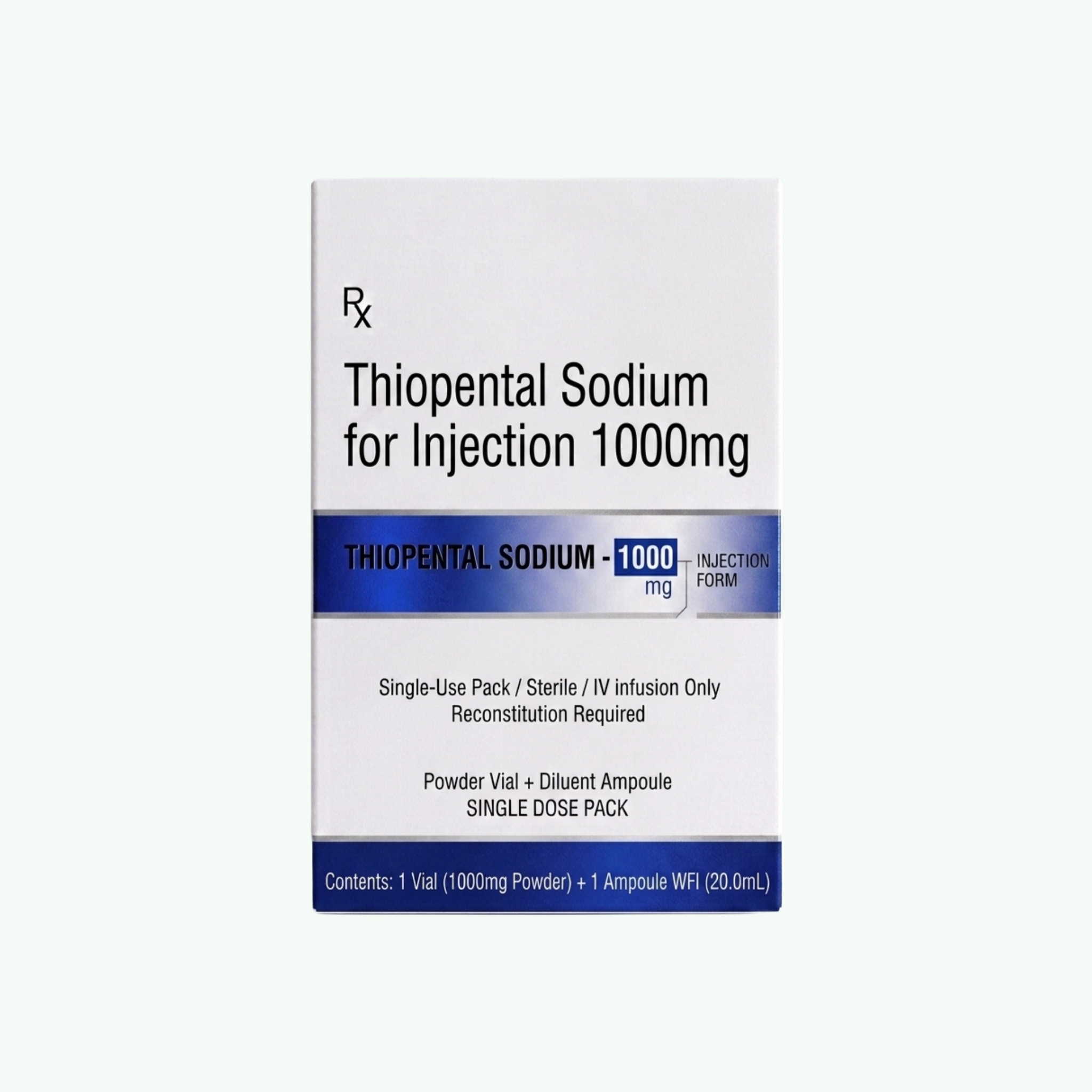 Thiopental Sodium for Injection 1000mg