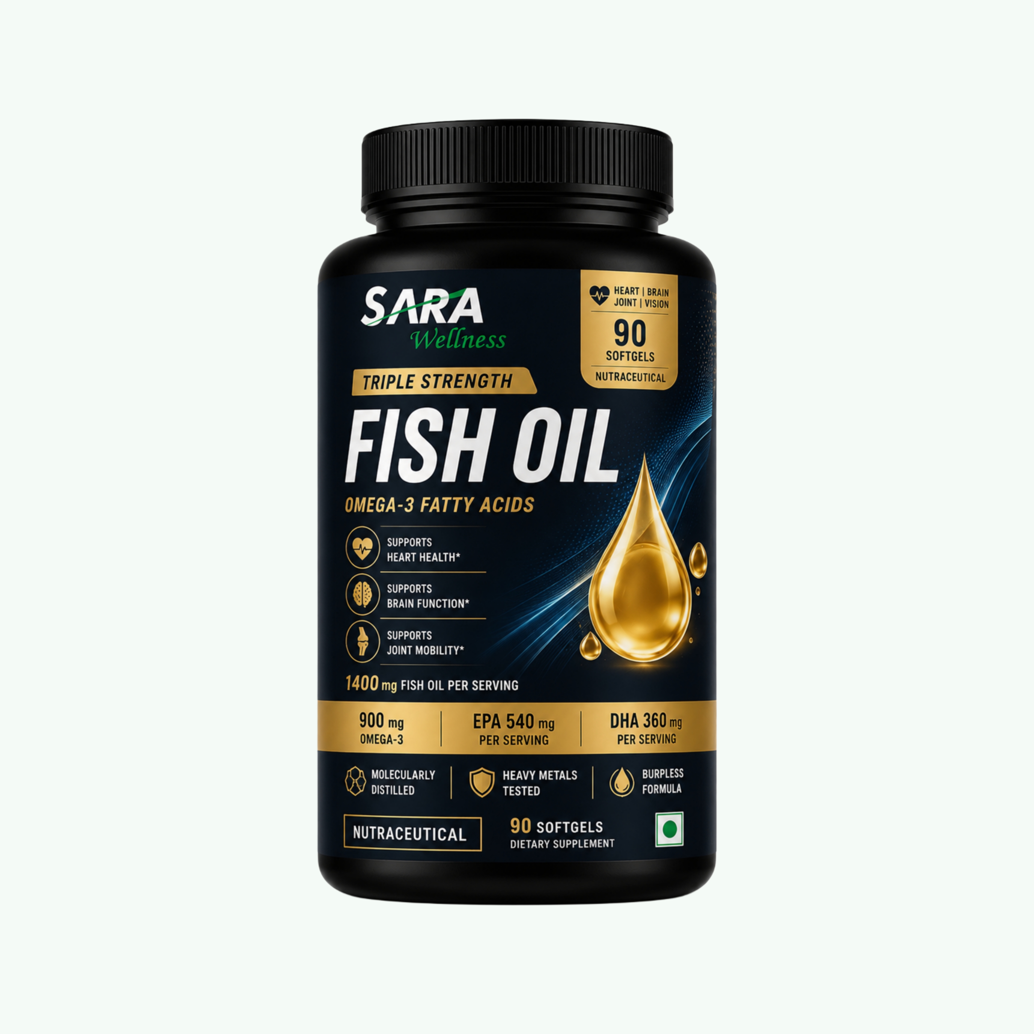 Triple Strength Fish Oil 90's