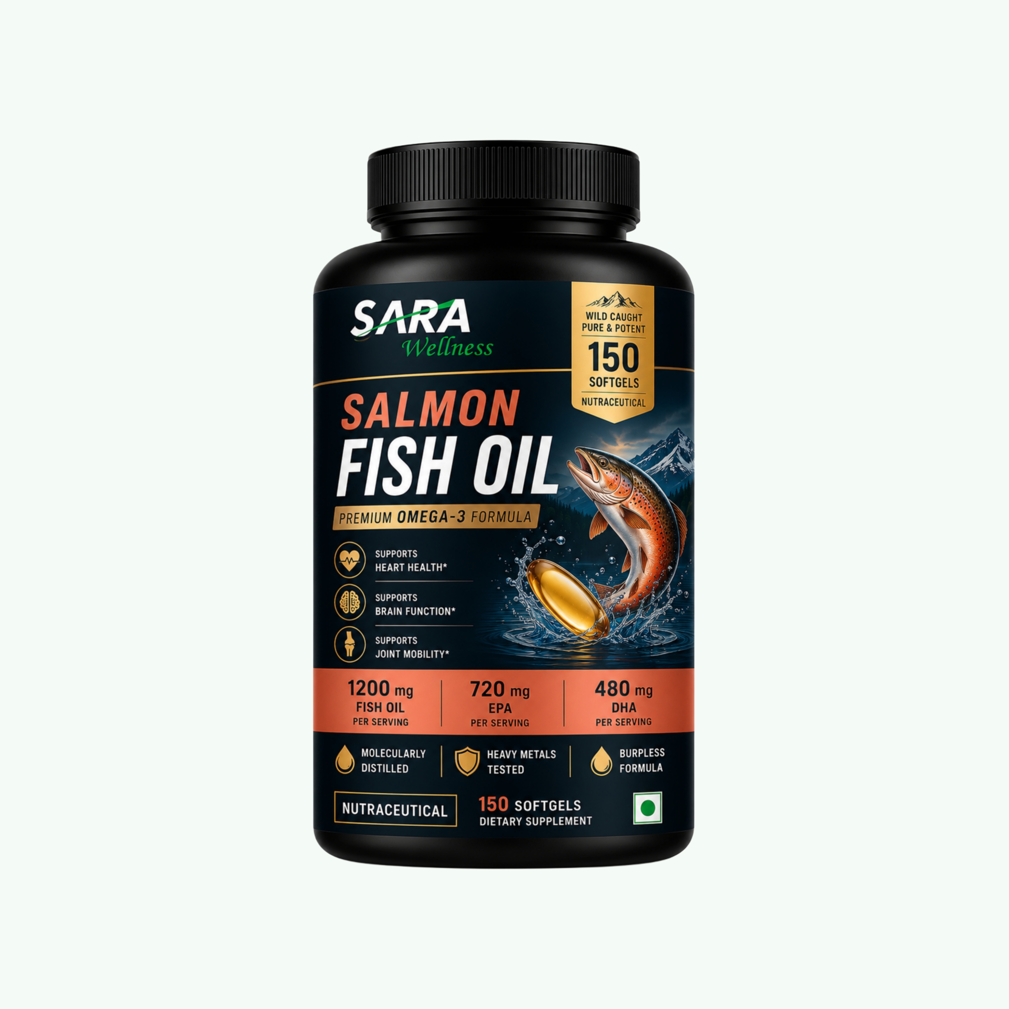 Salmon Fish Oil 150's