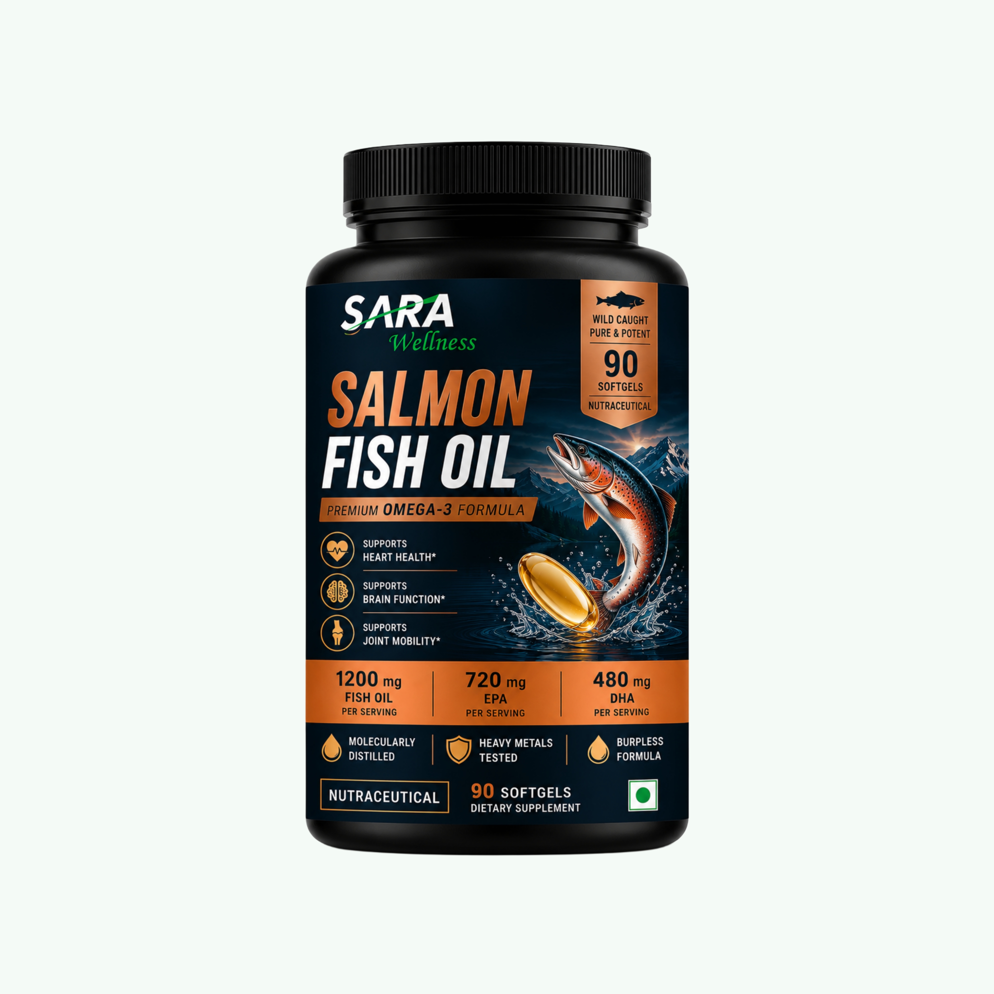 Salmon Fish Oil 90's