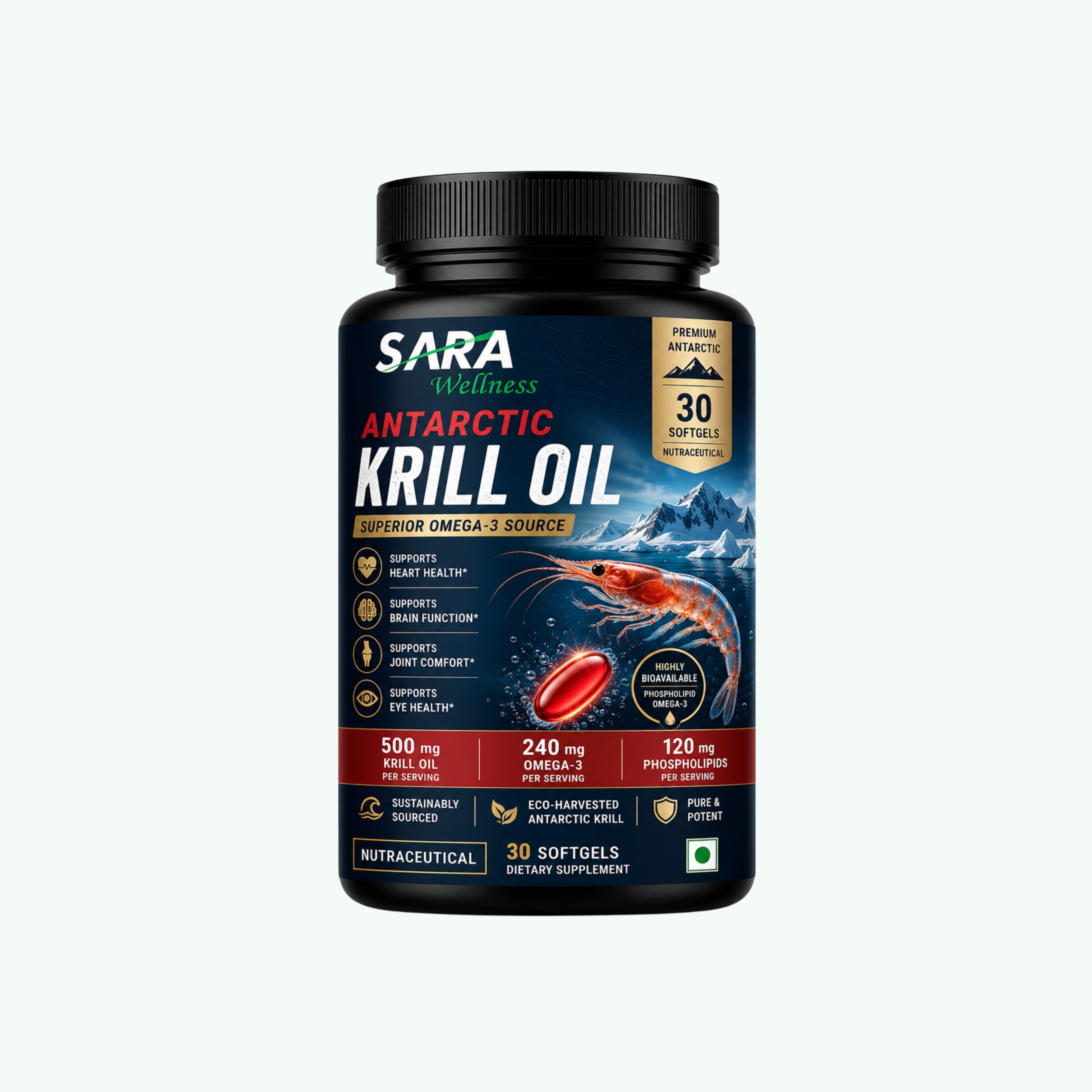 Antarctic Krill Oil 30's