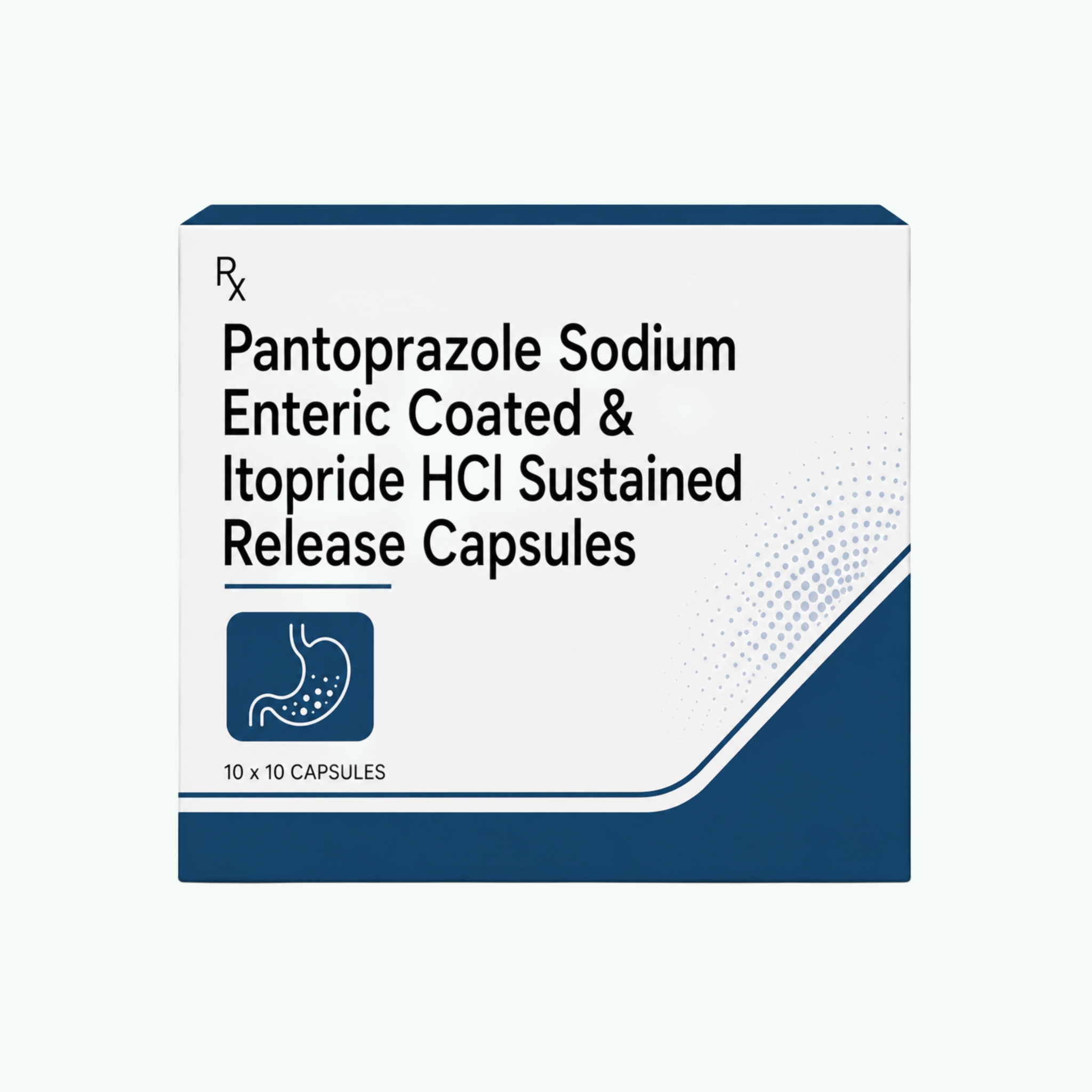 Pantoprazole Sodium Enteric Coated & Itopride HCl Sustained Release Capsules