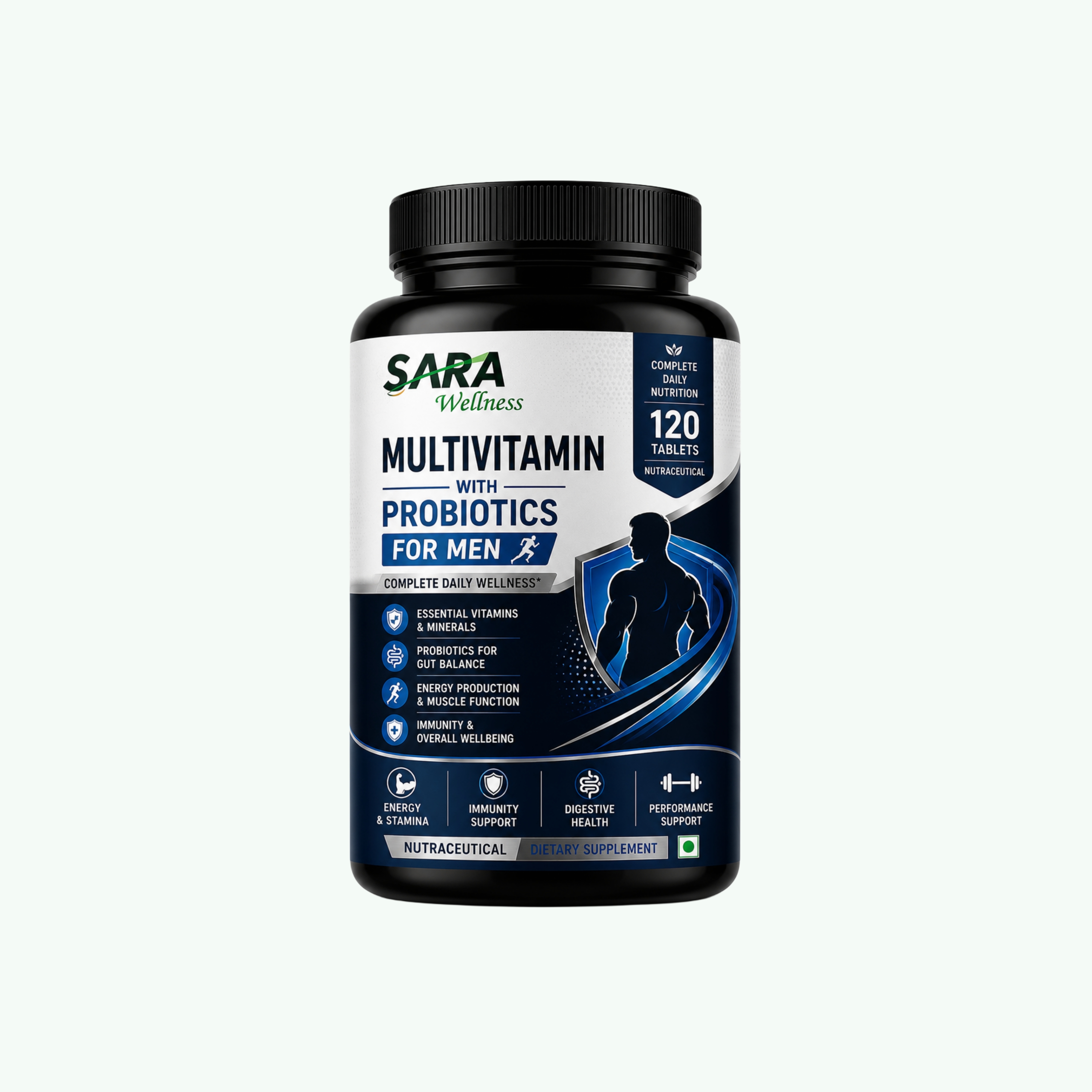 Multivitamin with Probiotics for Men 120's