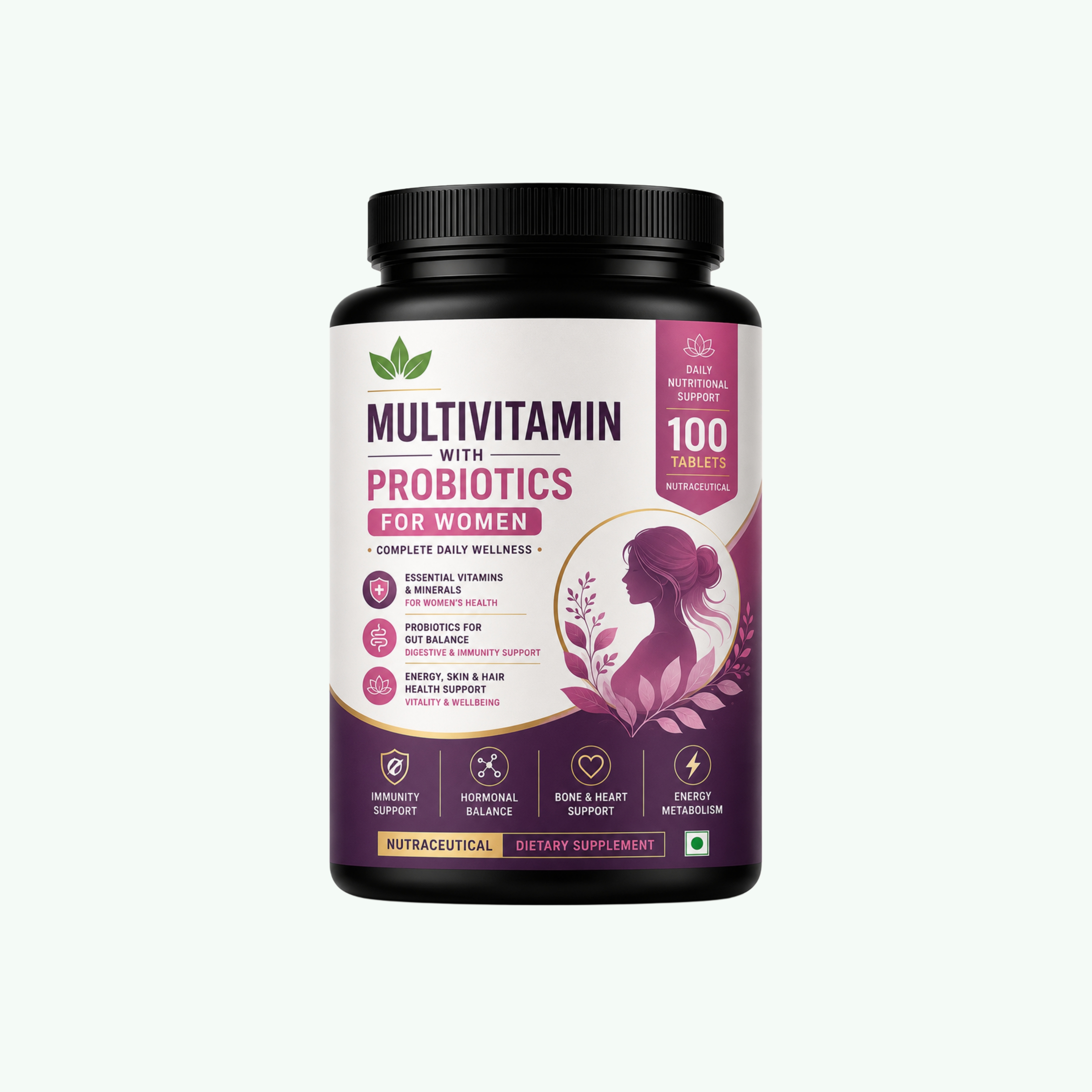 Multivitamin with Probiotics for Women 100's