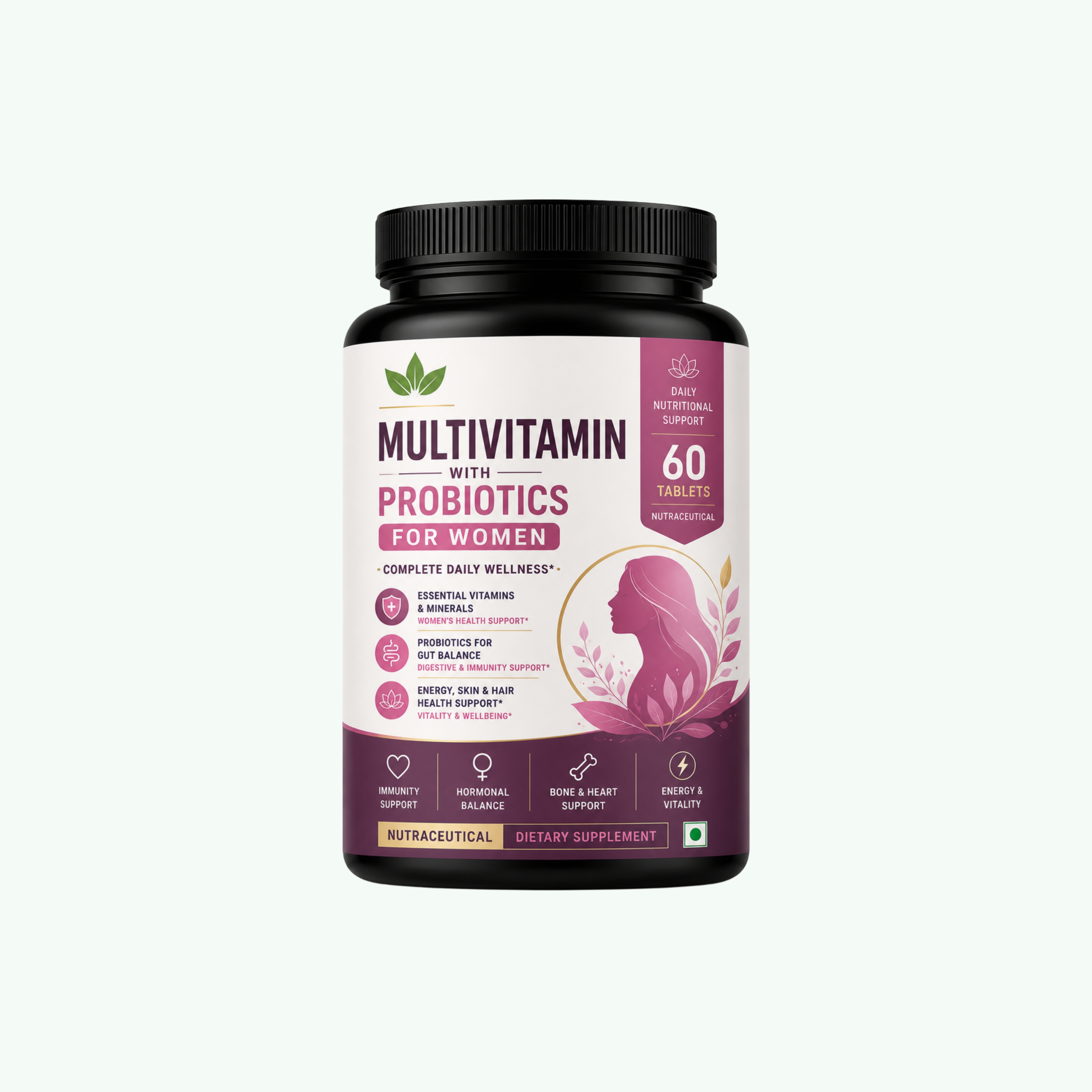 Multivitamin with Probiotics for Women 60's
