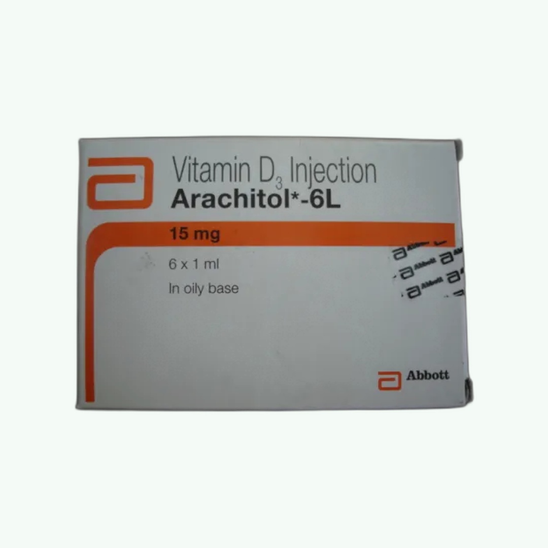 Arachitol 6L (Vitamin D3 600,000 IU/1 ml Injection)
