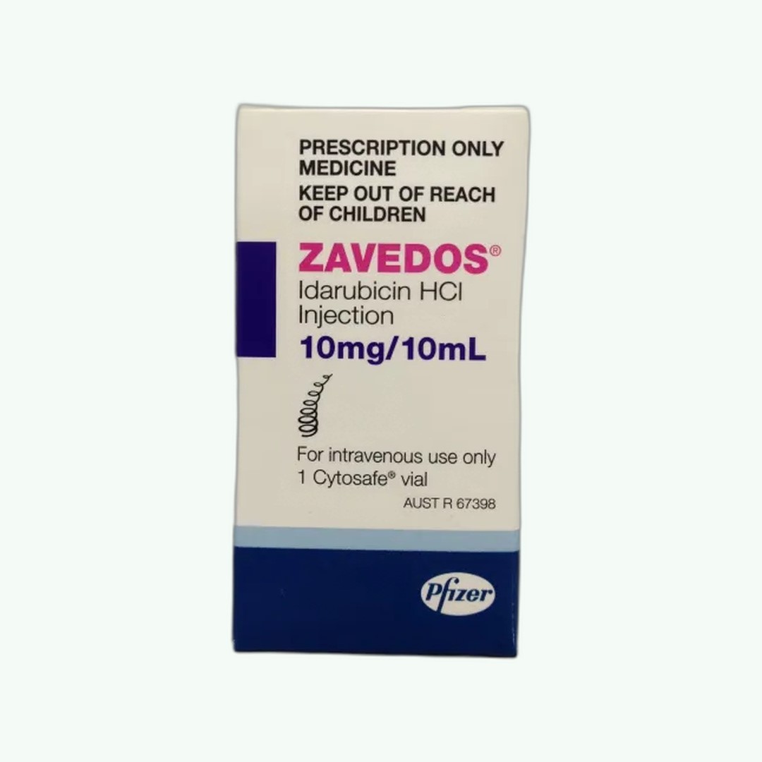 Zavedos 10 (Idarubicin Hydrochloride 10 mg/10 ml Vial)