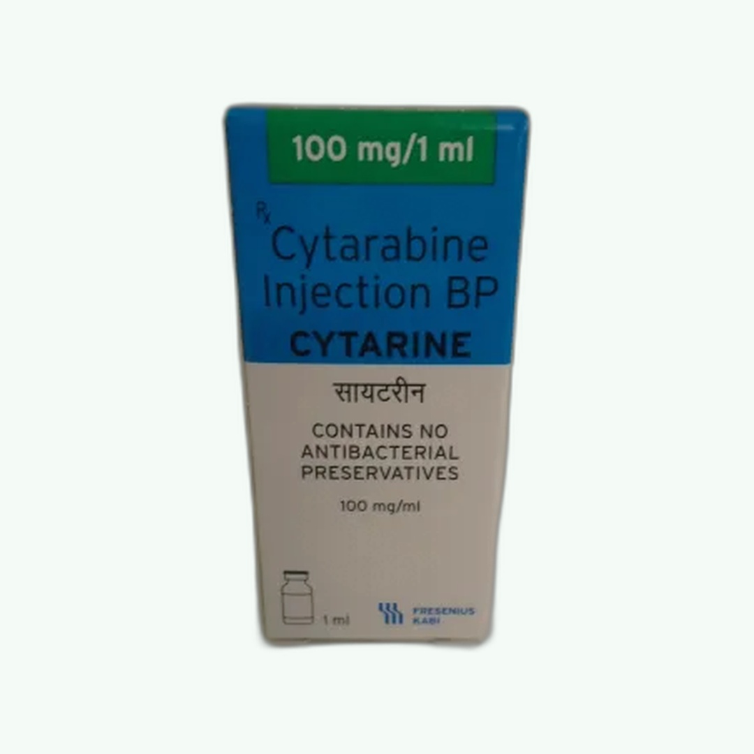 Cytarine 100 mg (Cytarabine Injection BP 100 mg/1 ml Vial)