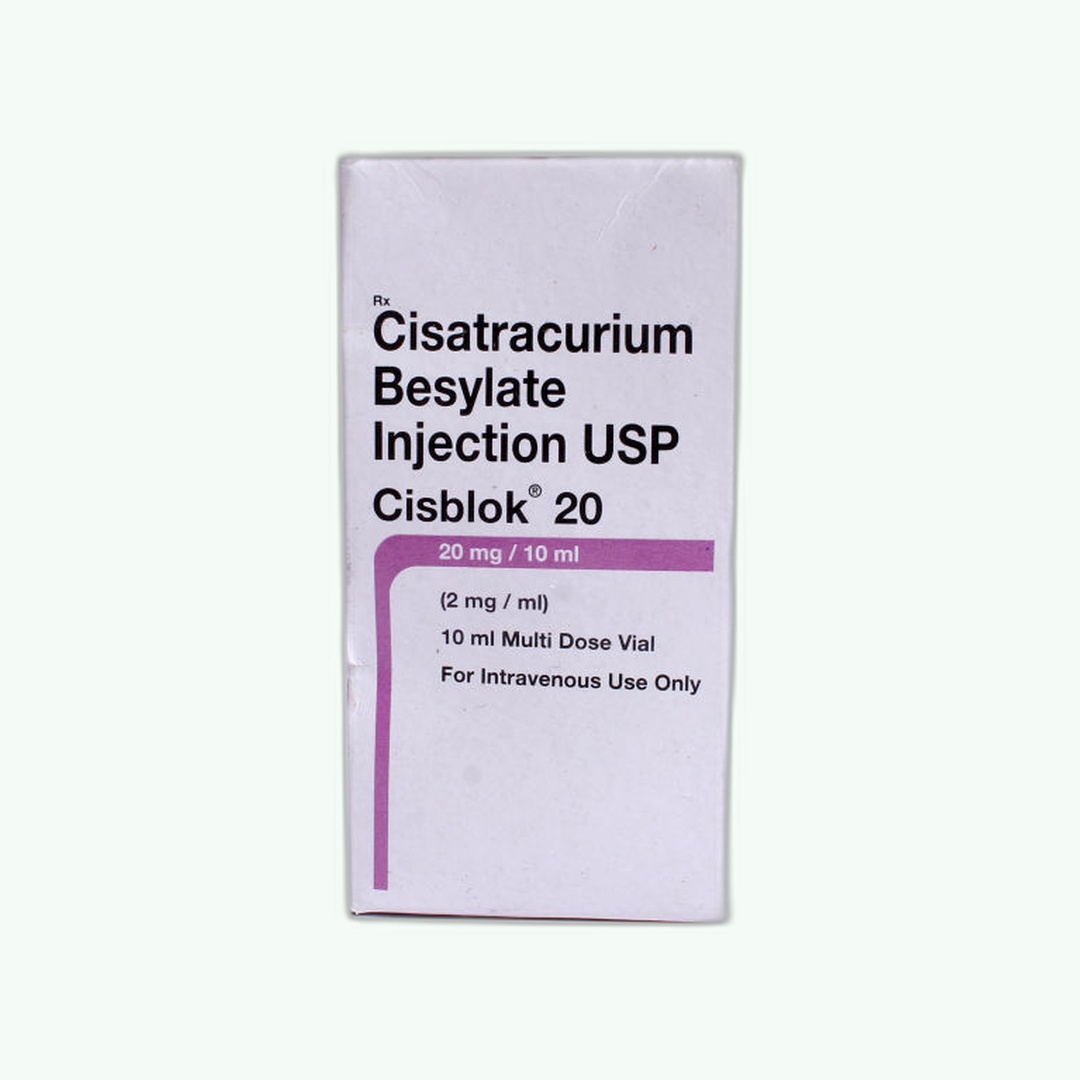 Cisblok 20 (Cisatracurium Besylate USP 2 mg/ml, 10 ml Vial)