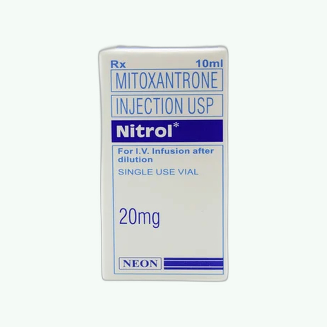 Nitrol (Mitoxantrone 20 mg/10 ml Vial)