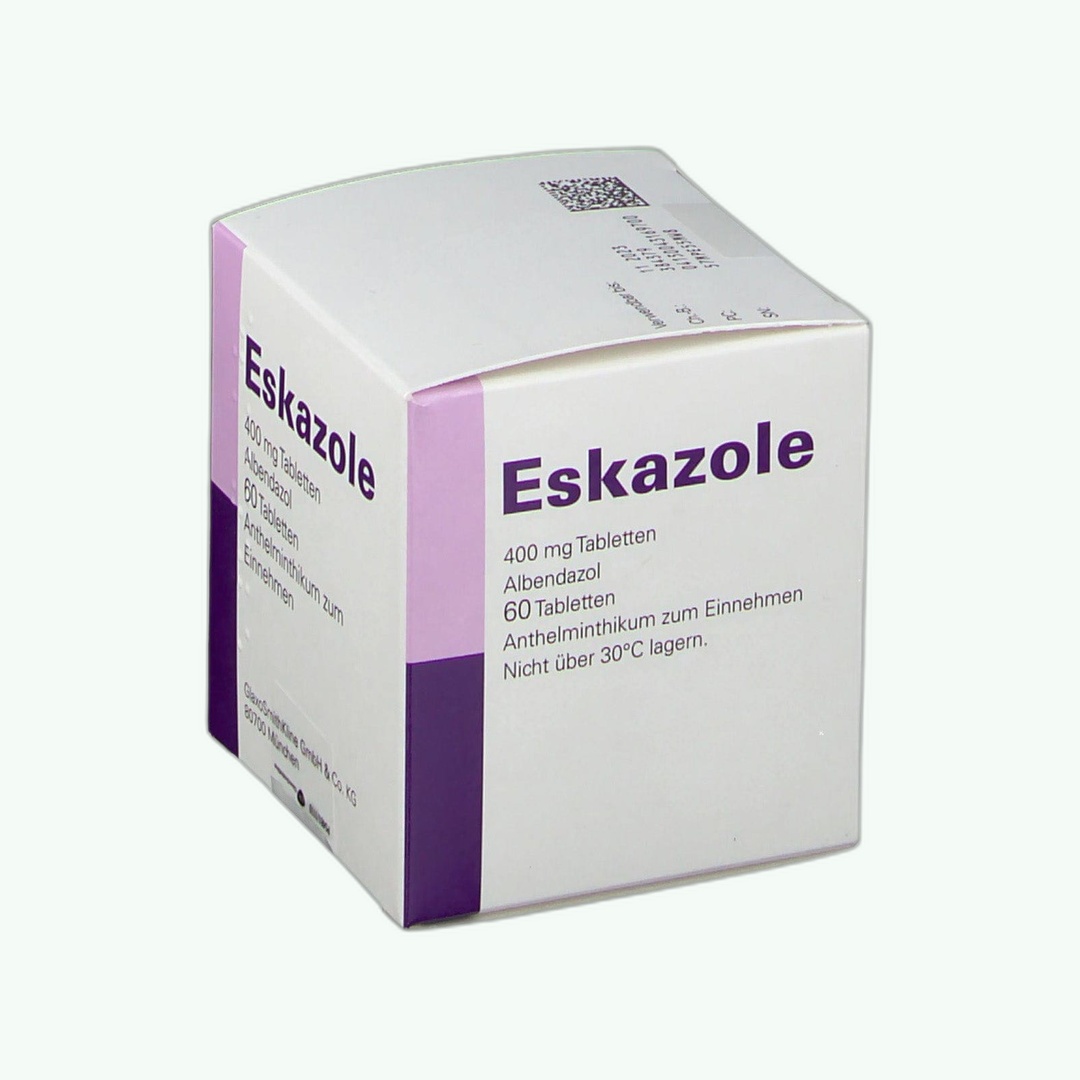 Eskazole (Albendazole 400 mg Chewable Tablet)