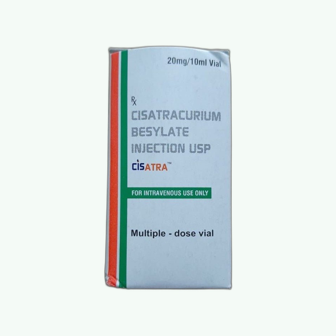 Cisatra 10 ml (Cisatracurium Besylate USP 2 mg/ml Vial)