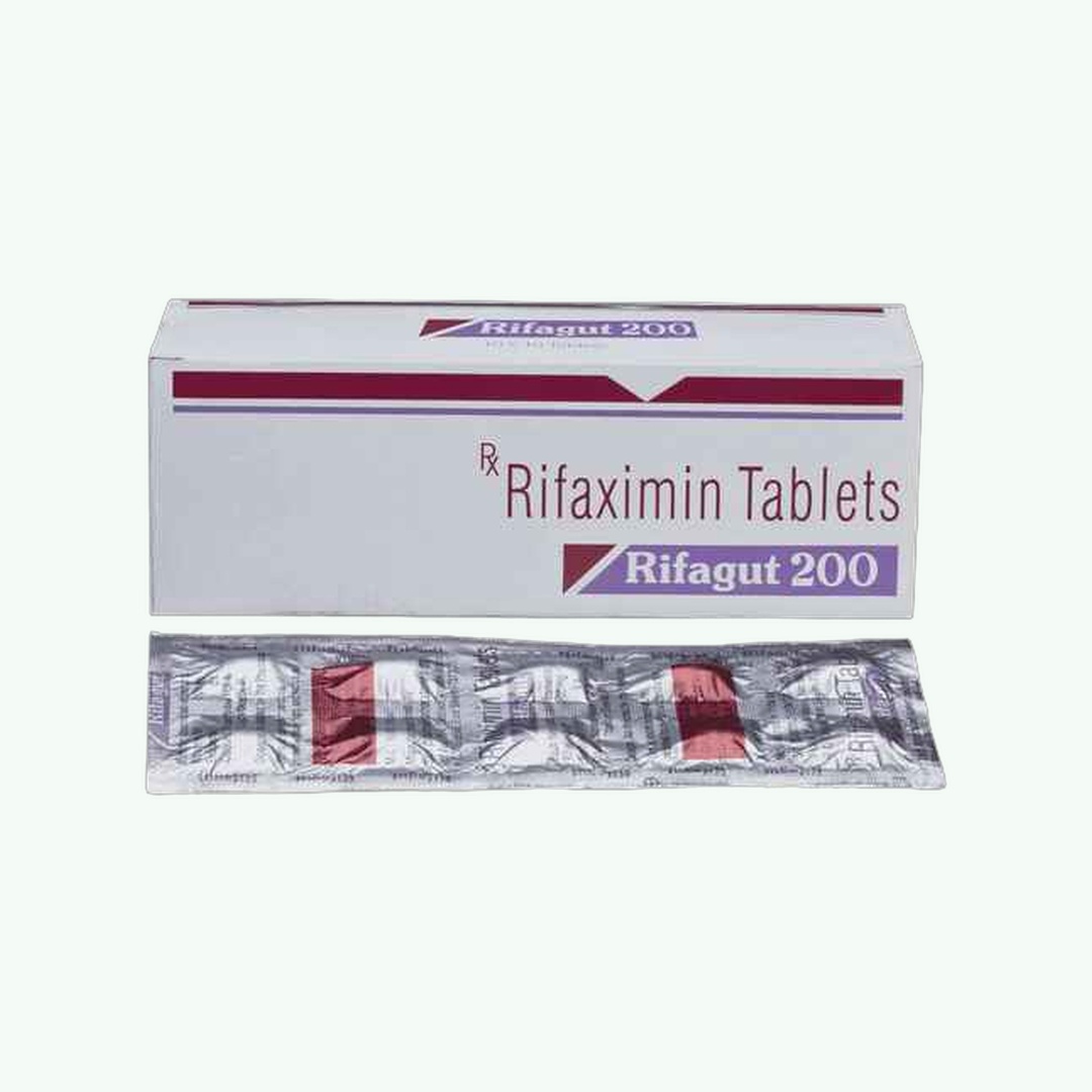 Rifagut 200 mg (Rifaximin 200 mg Tablet)