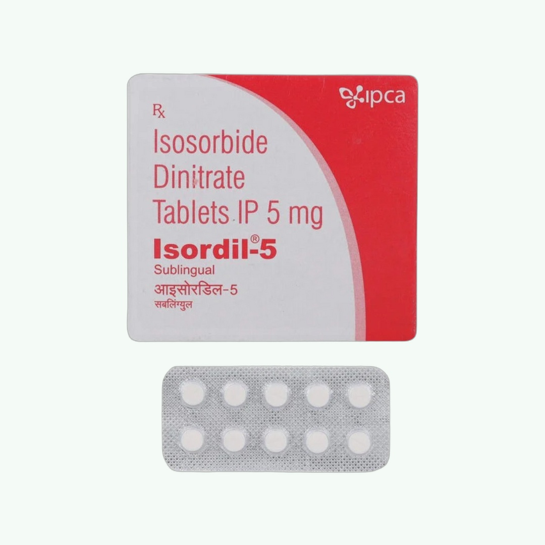 Isordil 5 (Isosorbide Dinitrate 5 mg Tablet)