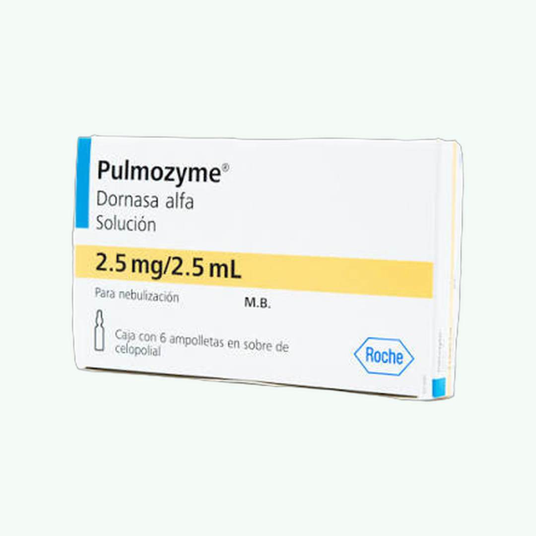 Pulmozyme (Dornase Alfa 2.5 mg/2.5 ml Ampoule)