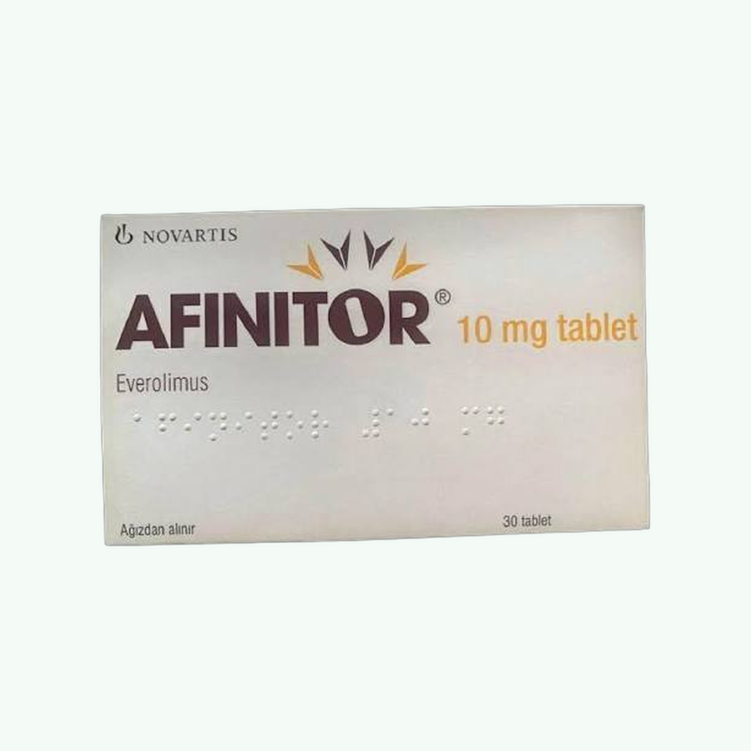 Afinitor 10 (Everolimus 10 mg Tablet)